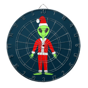 UFO Ho Ho Pappa jul-utlänning Darttavla
