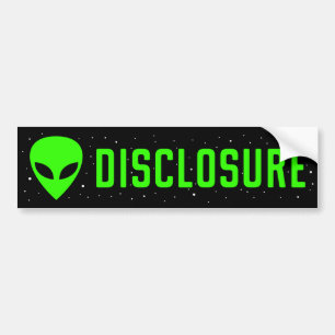 UFO-information Bildekal