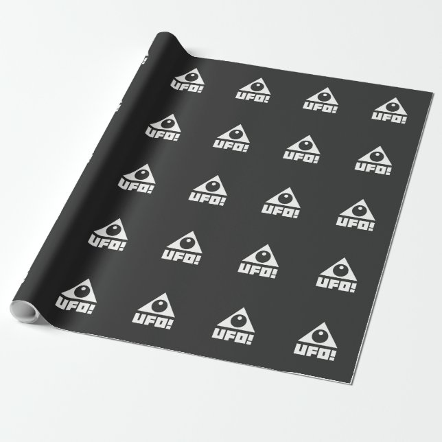 UFO! Inpackning av papper Presentpapper (Utrullad)
