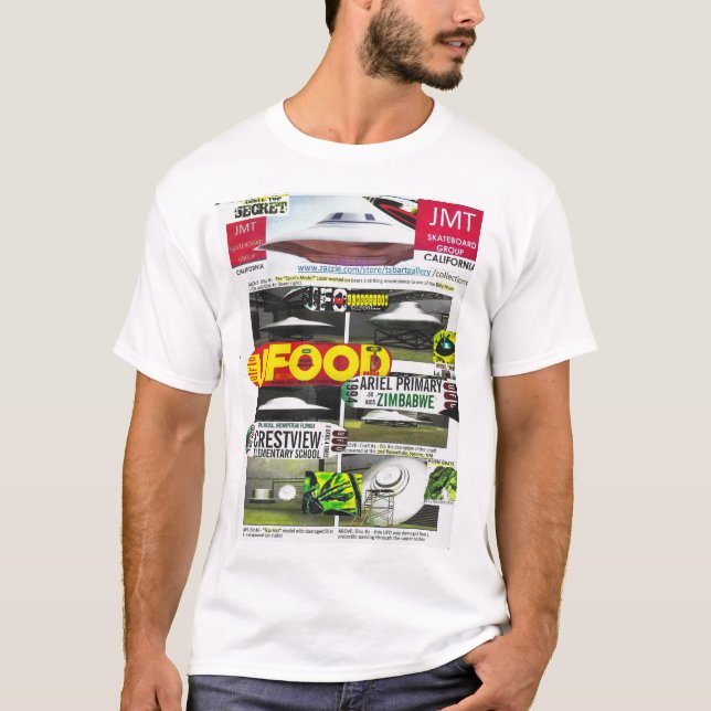UFO JMT MERCH Manar Grundläggande T-Shirt (Framsida)