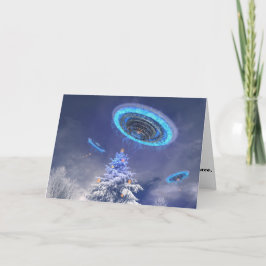 Ufo-julafton Helgkort