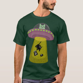 ufo-kattfamilj t shirt