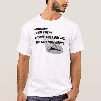 Ufo-kidnappning på vit T Shirt