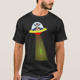 Ufo-ko vs. den främmande skjortan tee shirt
