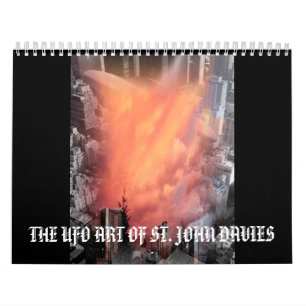 UFO-KONSTEN AV ST JOHN DAVES KALENDER