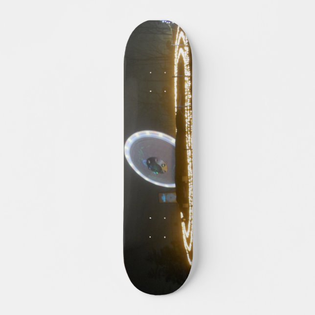 Ufo-landningskateboard Mini Skateboard Bräda 18,5 Cm (Framsida)