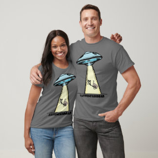 Ufo, Lastenfahrrad, Lastenrad, Cargobike, Aliens T Shirt