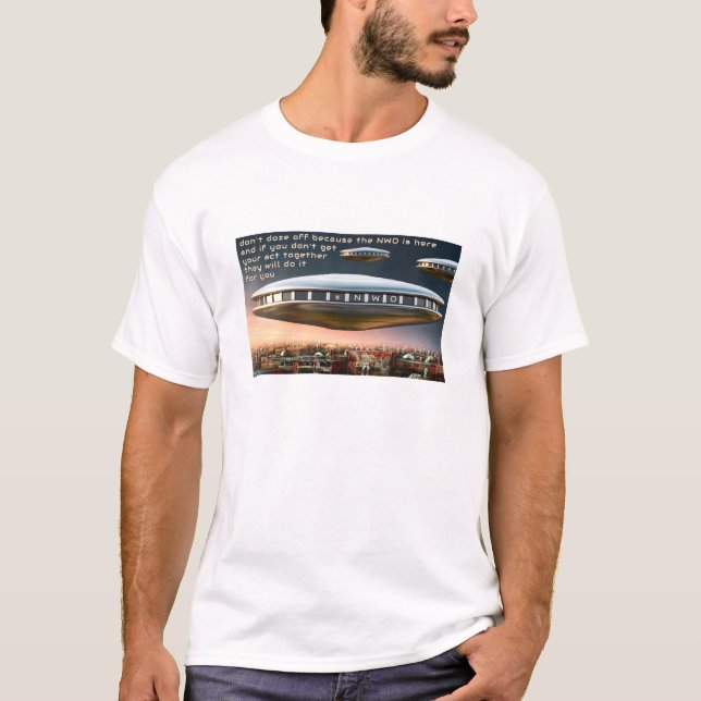 UFO (light) T-Shirt (Framsida)