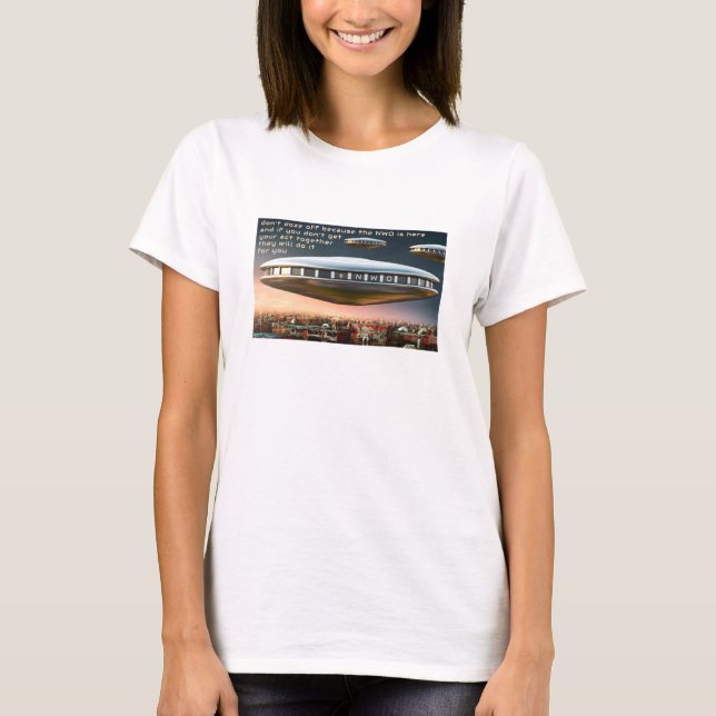 UFO (light) T-Shirt (Framsida)