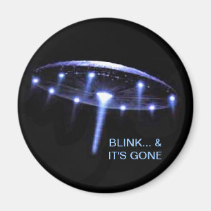 Ufo-magnet, upp, upp & bort magnet