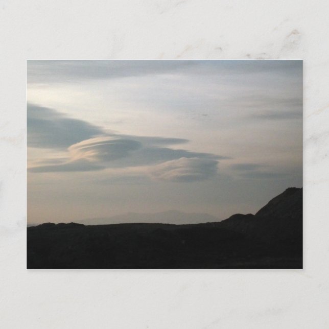 UFO-moln Vykort (Framsida)