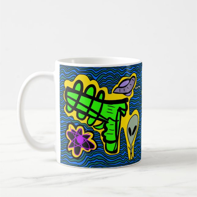 UFO mugg (Vänster)