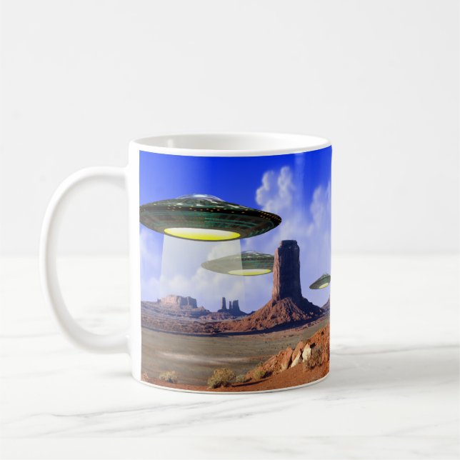 Ufo-mugg Kaffemugg (Vänster)