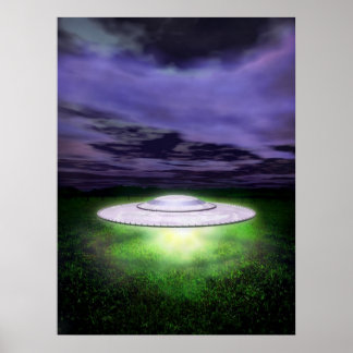 UFO-nattlandning Poster
