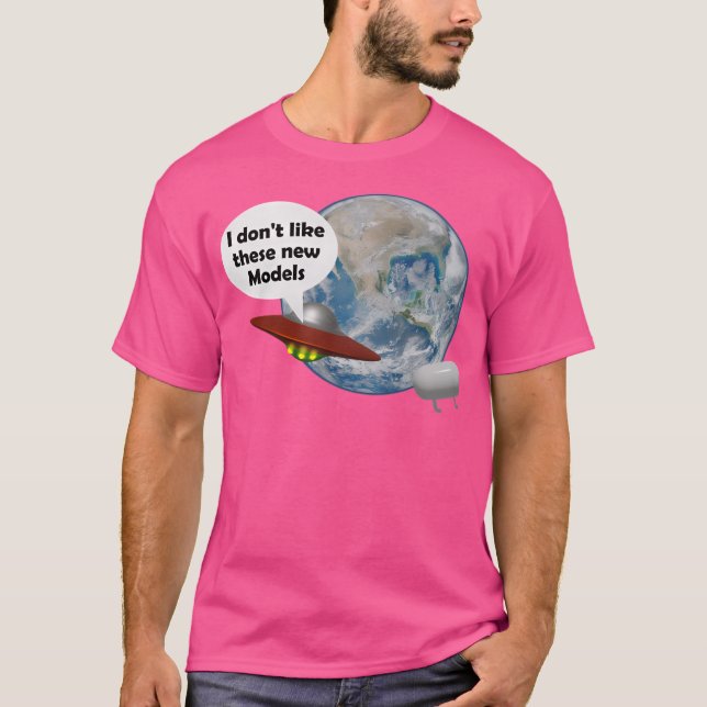 Ufo New Model Nimitz-kontakt T Shirt (Framsida)