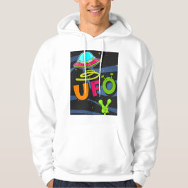UFO OCH FRED OCH KÄRLEK HOODIE
