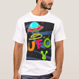 UFO OCH FRED OCH KÄRLEK T SHIRT