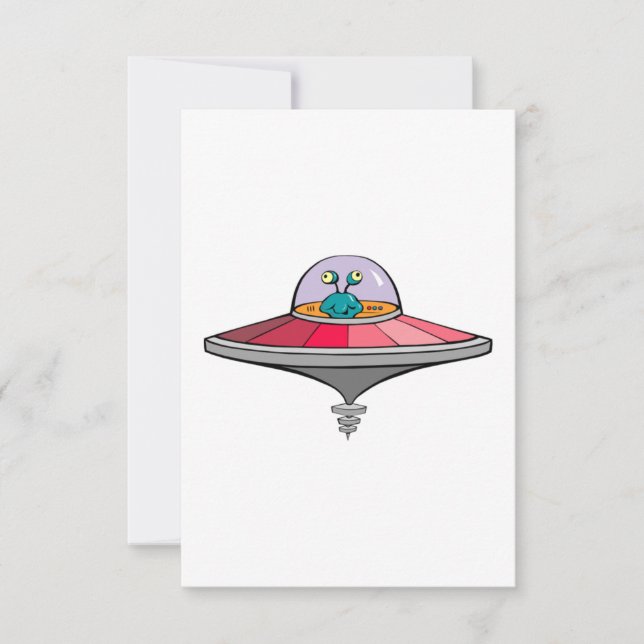 UFO och Space Alien (Framsida)