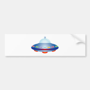 UFO-område Bildekal