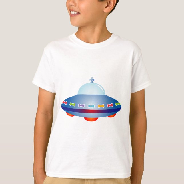 UFO-område Tee Shirt (Framsida)
