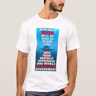 UFO-organisationer (lätta) T-Shirt, konstgjorda T Shirt