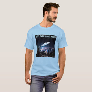 UFO ÖVER HONGKONG Fläkt T-Shirt
