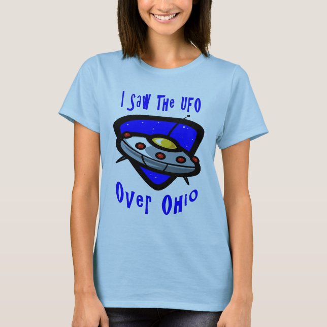 UFO över Ohio Tee (Framsida)