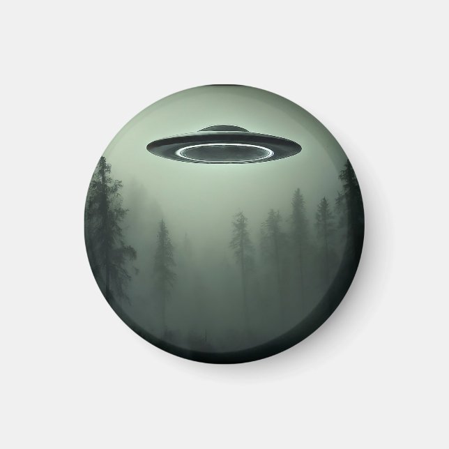 UFO på Mist Magnet (Framsidan)