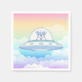 UFO PETS - Baby Shower - Pappersservett