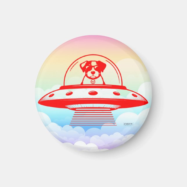 UFO PETS MAGNET (Framsidan)