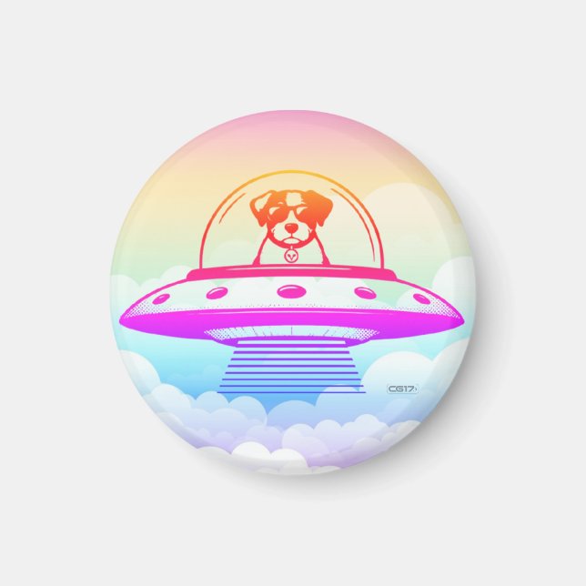 UFO PETS MAGNET (Framsidan)