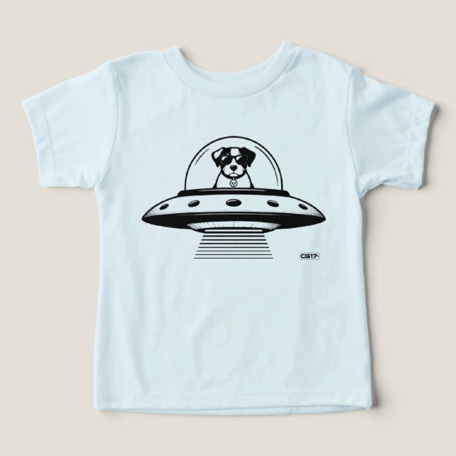 UFO PETS T SHIRT (Design Framsida)