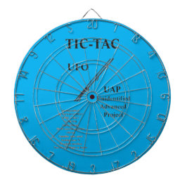 UFO PHOTO DARTBOARD DARTTAVLA