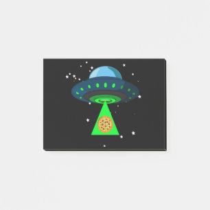 UFO Pizza Plocka uppåt Post-it Block