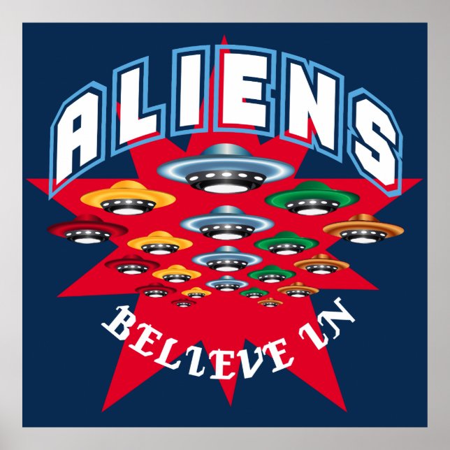 UFO POSTER (Framsidan)