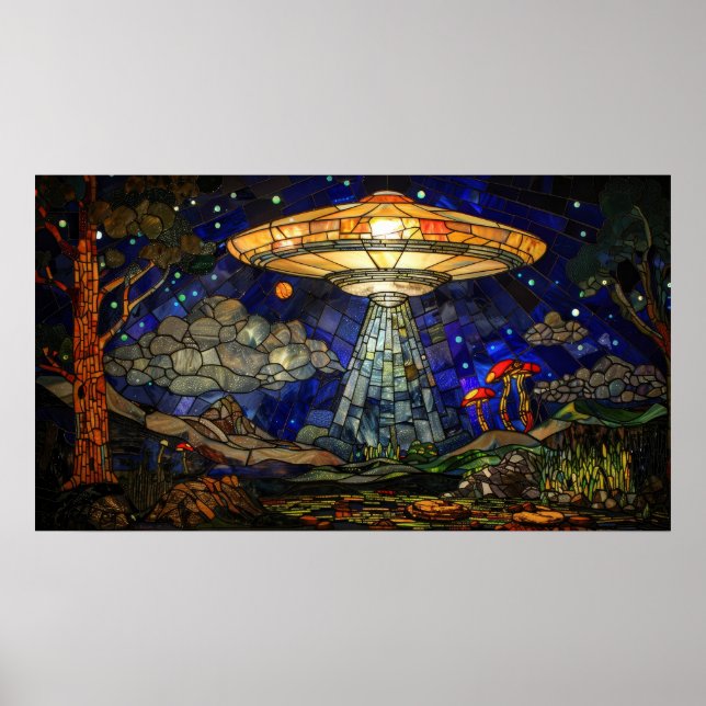 UFO-Poster Poster (Framsidan)