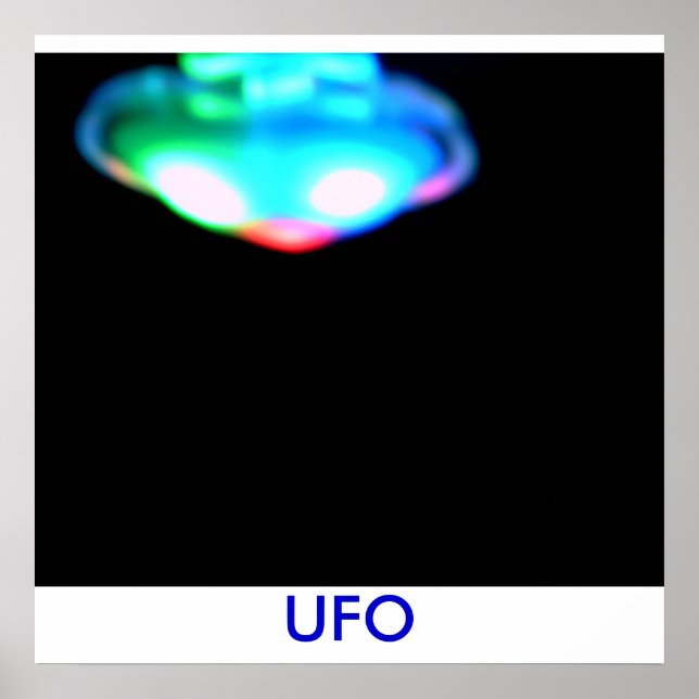 UFO-Poster Poster (Framsidan)