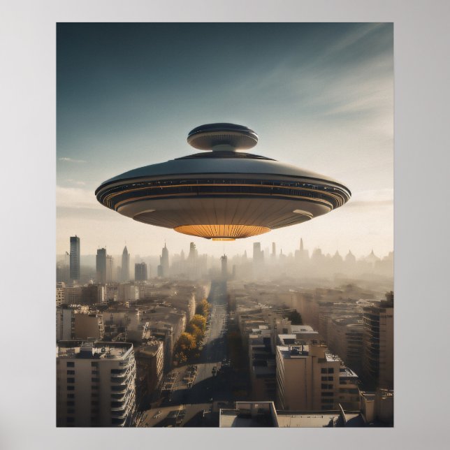 UFO-Poster Poster (Framsidan)