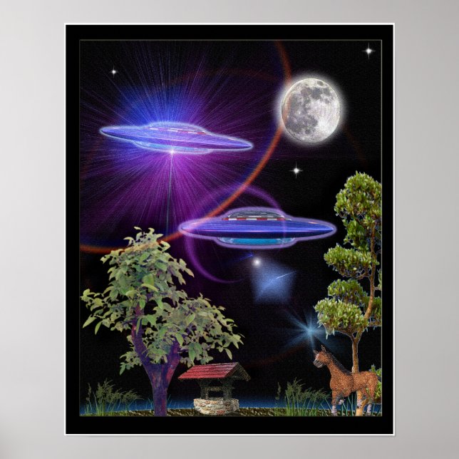UFO-Poster Poster (Framsidan)