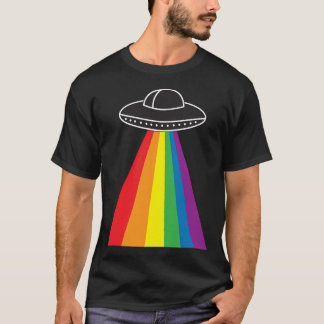 Ufo Rainbow T Shirt