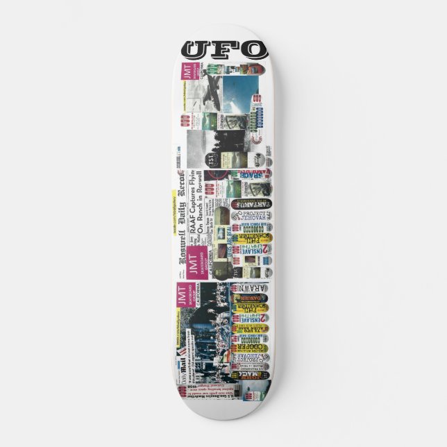 UFO REAL/Dont Board of Frakt Skateboard (Framsida)