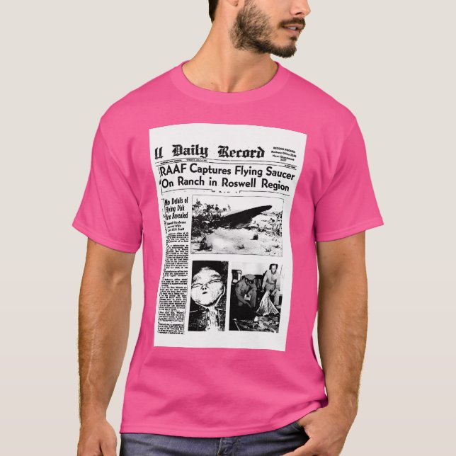 Ufo Real T Shirt (Framsida)