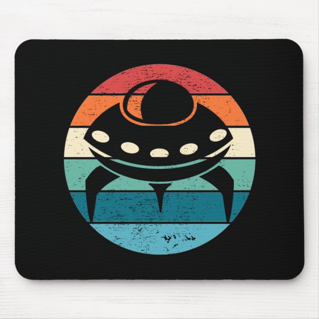 UFO Retro Sunset Musmatta (Framsidan)