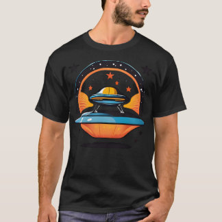 Ufo Retro T Shirt