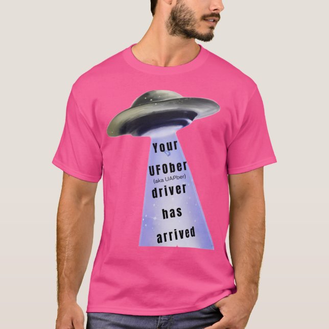 Ufo Ride  T Shirt (Framsida)