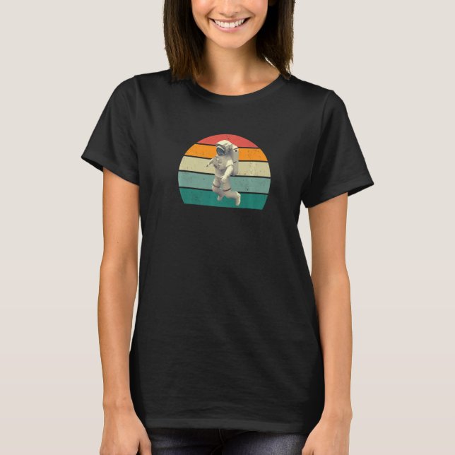 UFO rymdastronaut planta gala T Shirt (Framsida)