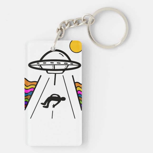 UFO-rymdskepp bortförd (Baksidan)