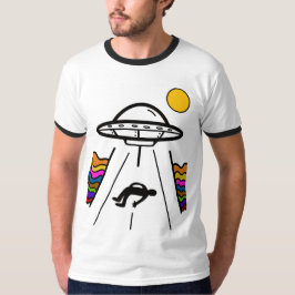 UFO-rymdskepp bortförd T Shirt
