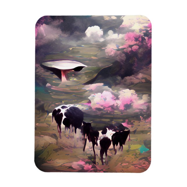 UFO:s kokablage Magnet (Vertikal)