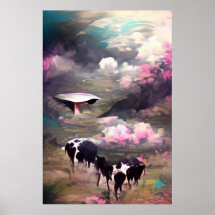 UFO:s kokablage Poster
